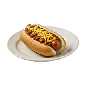 Mustard Relish Hot Dog