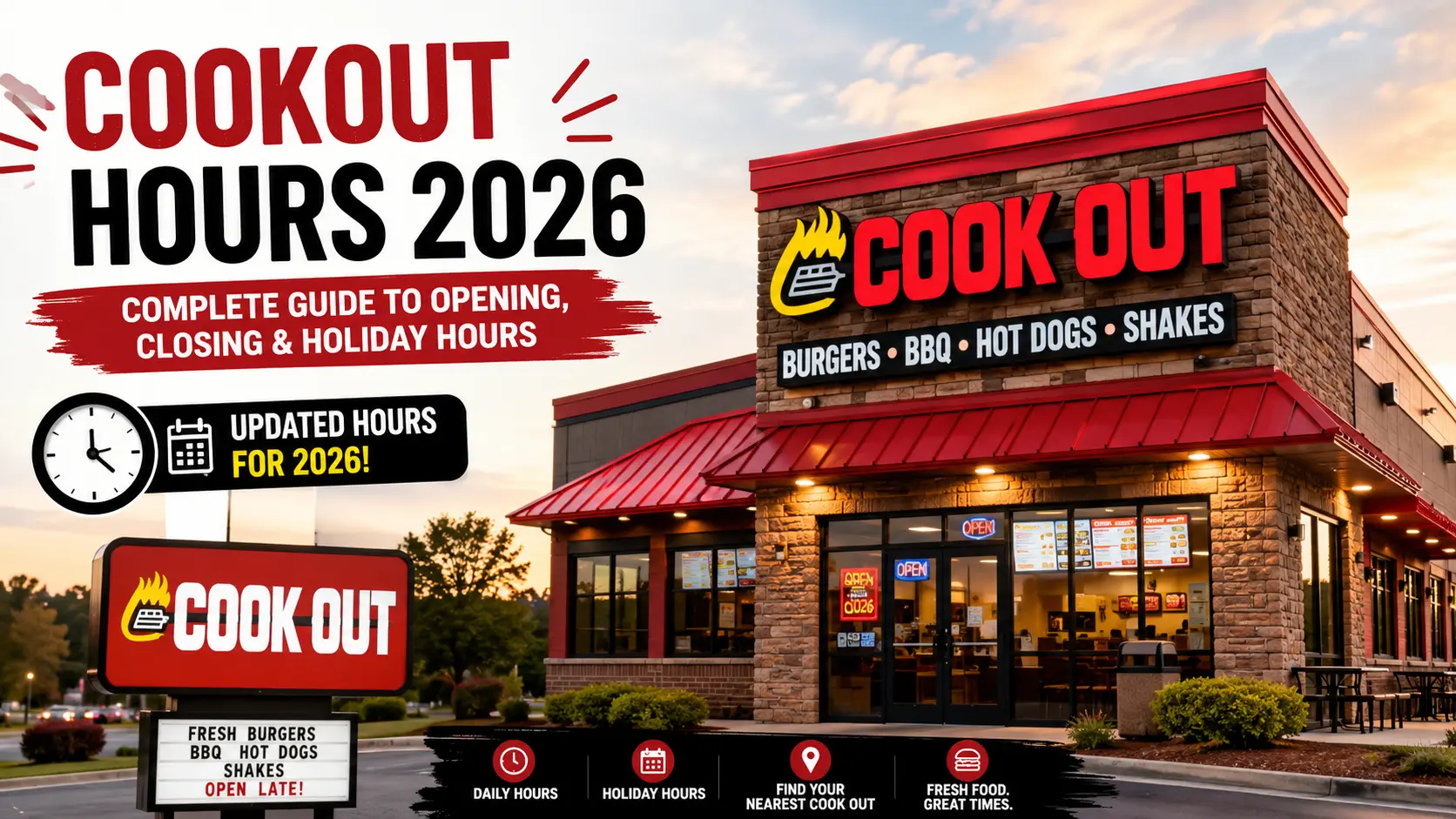 cookout hours